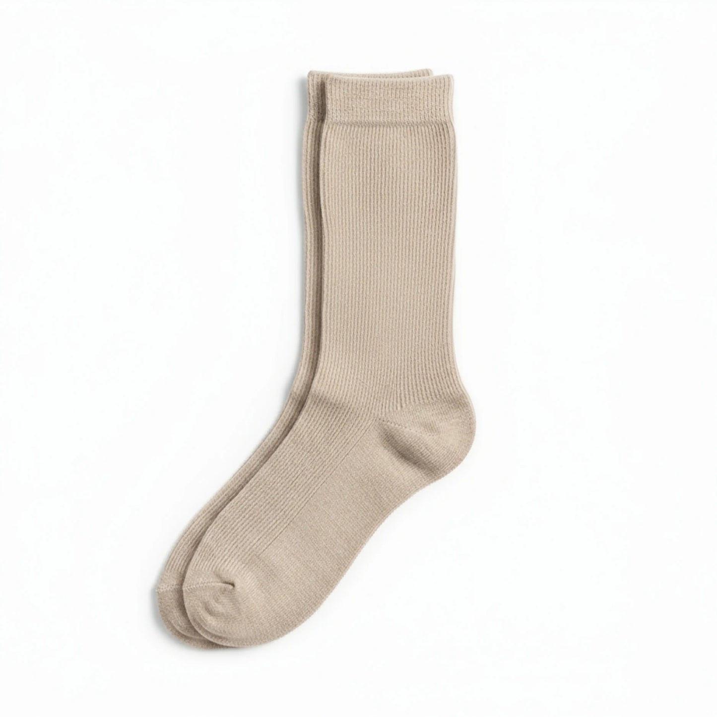 Ribbed Cotton Socks — Meirelle Maibulun