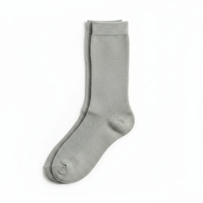Ribbed Cotton Socks — Meirelle Maibulun