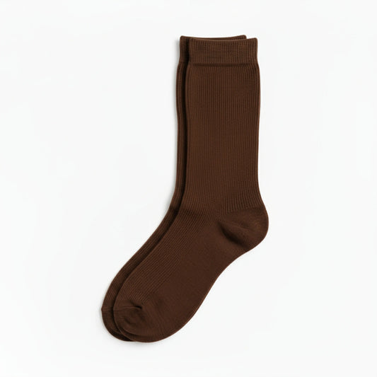 Ribbed Cotton Socks — Meirelle Maibulun